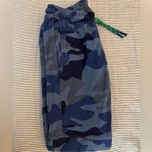 Boden blue cammo sweats size 12